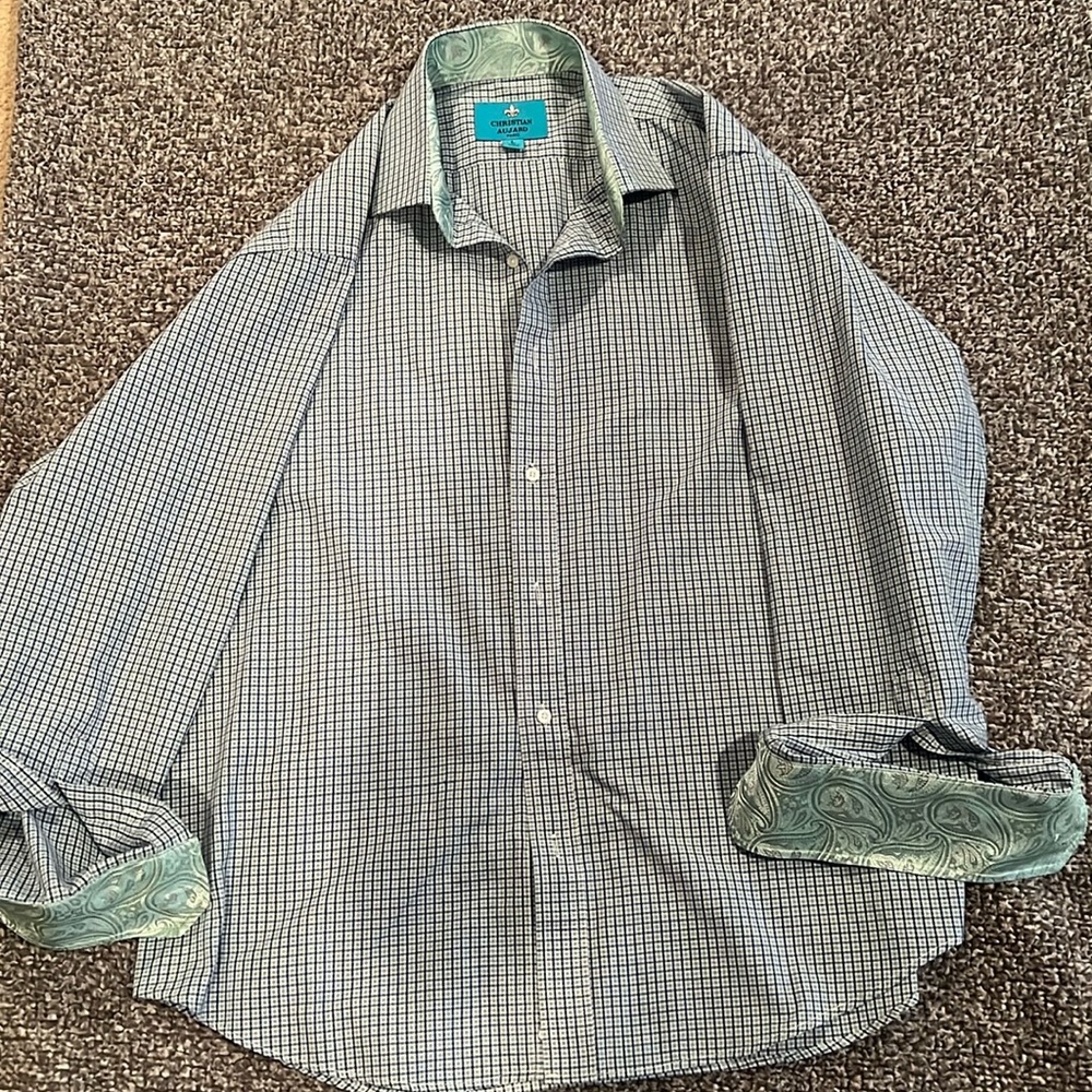 Christian Audard. Long sleeve shirt. Gently used very nice with jeans